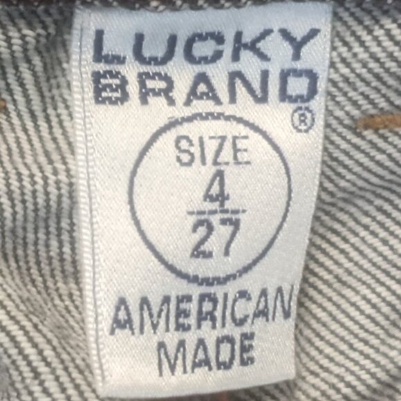 Lucky Brand Jeans Size 4/27 Dark Wash Boot Cut - Picture 14 of 16